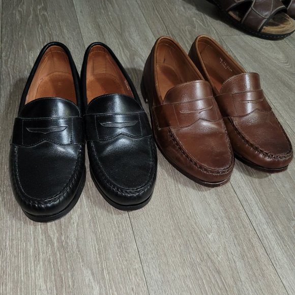 Black and Coffee Cavanaugh Penny Loafer 9.5EEE main image 5
